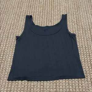Brandy Melville Navy/Gray tank